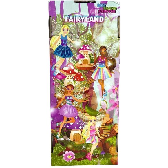 Fairyland Doll Best Friend Forever Blond Hair Blue Eyes Sparkly Wings 11 Inch - Picture 5 of 7